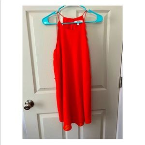 Gorgeous orange mini dress